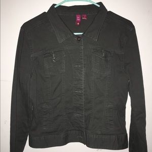 Olive green jean jacket!